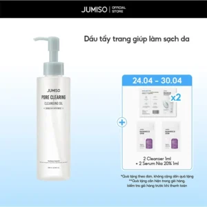 Dầu tẩy trang chiết xuất từ dầu thực vật giúp làm sạch lỗ chân lông JUMISO Pore Clearing Cleansing Oil 200ml